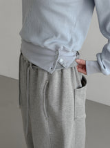 (Unisex) Drick Strap Belt Sweatpants