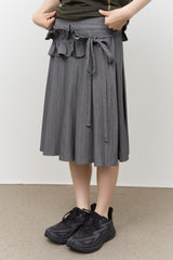 (W) Fine Frill Skirt