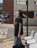 サンディアルプリンティングショートスリーブTシャツ