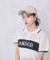 UNISEX フェネックワッペンピアスキャップ ベージュ
