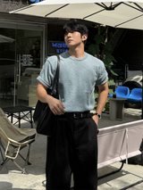 ログブークレラウンドニット