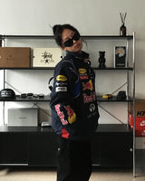 PO レッドブルハイネックレーシングジャケット (1C)