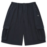 カーゴバミューダコットンパンツ [NAVY]