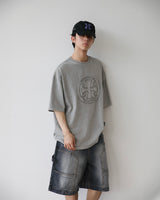 CROSS DYING HALF TEE