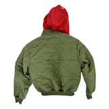 バッド リバーシブル ボンバー (KHAKI)