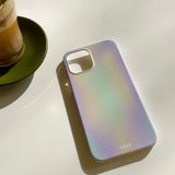 [purple rainbow gradation hard case]