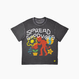 GROOVE BLOOM TEE | WASHED