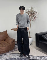 ディーターピグメントカット長袖Tシャツ