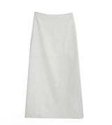 [ white mood ] one - rose veil long chiffon sk