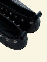 stud soft flat shoes