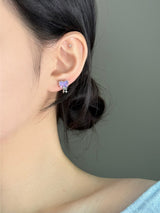 [3 color] starlight butterfly piercing / 2 sizes / twinkle opal drop unique
