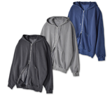 Wibird Pigment Supima Two-Way Hooded Zip-Up