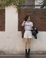 Mining knit ショルダーバッグ