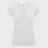 HOLE T-SHIRT_WHITE