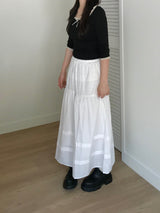 Lia lace long skirt (one color)
