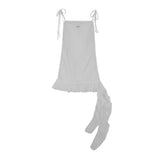レースシャーリングレイヤードドレス (WHITE) F25QD815