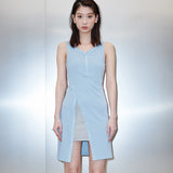 D03.00 スネップポイントスリーブレスドレス