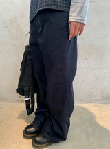 Coman Raw Denim Bootcut Pants