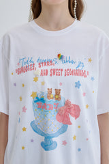 スイーティーTシャツ アトリエキット [アイボリー]
