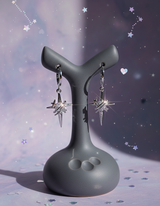 [SNSD Taeyeon Piercing] Love Planet Huggies Piercing - Silver Color