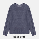Kir Rib See-Through Long Sleeve