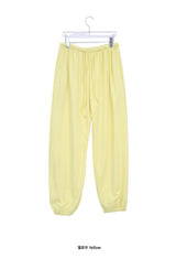 26SS★ [BAONHAUS] Alt Color Banding Wide Jogger Pants