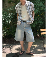 [S/S] Day check half shirts(2color)