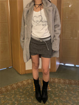 SHIRRING ANKLE BOOTS