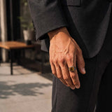 Tiger Eye Signet Ring