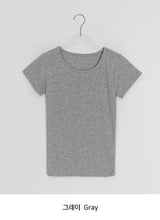 シュルベーシックカラー半袖Tシャツ
