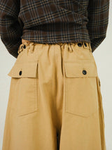 LF Cotton Wide Balloon Pants