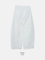 デビルバルーンピンタックワイドコットンパンツ(3color)