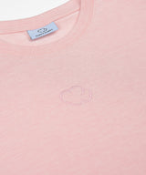(W) エッセンシャルロゴセミクロップピグメント半袖Tシャツ_3 Color