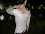 Vintage Rosy Lace T