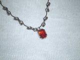mystic wave jewels necklace [orange]