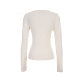 Basic U neck T-shirt 002