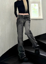 Vintage Semi-Flared Denim