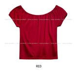 Kyupi banding puff two-way short-sleeved