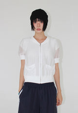SHEER PUFF JACKET