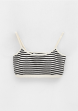 [MADE] Lucio Stripe Swim Bra Top