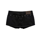 Studded Cotton Low Skirt Pants