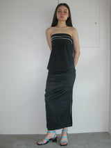 SLEEVELESS SHIRRING TOP