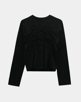 Crumple Texture Long Sleeve