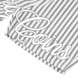 Striped Script Logo Shorts