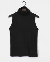 Kunz Wool angora inner turtleneck sleeveless