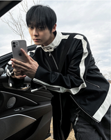 ウェイレザーバイカージャケット