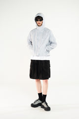 グロッシー ラグラン ウインドブレーカー / Glossy Raglan Windbreaker