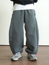 Pinch Side Snap Sweat Pants 6C