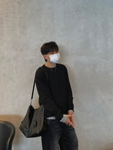 リブベーシック レイヤードロングスリーブシャツ 9C