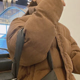 Storm Corduroy Oversized-Fit Padded